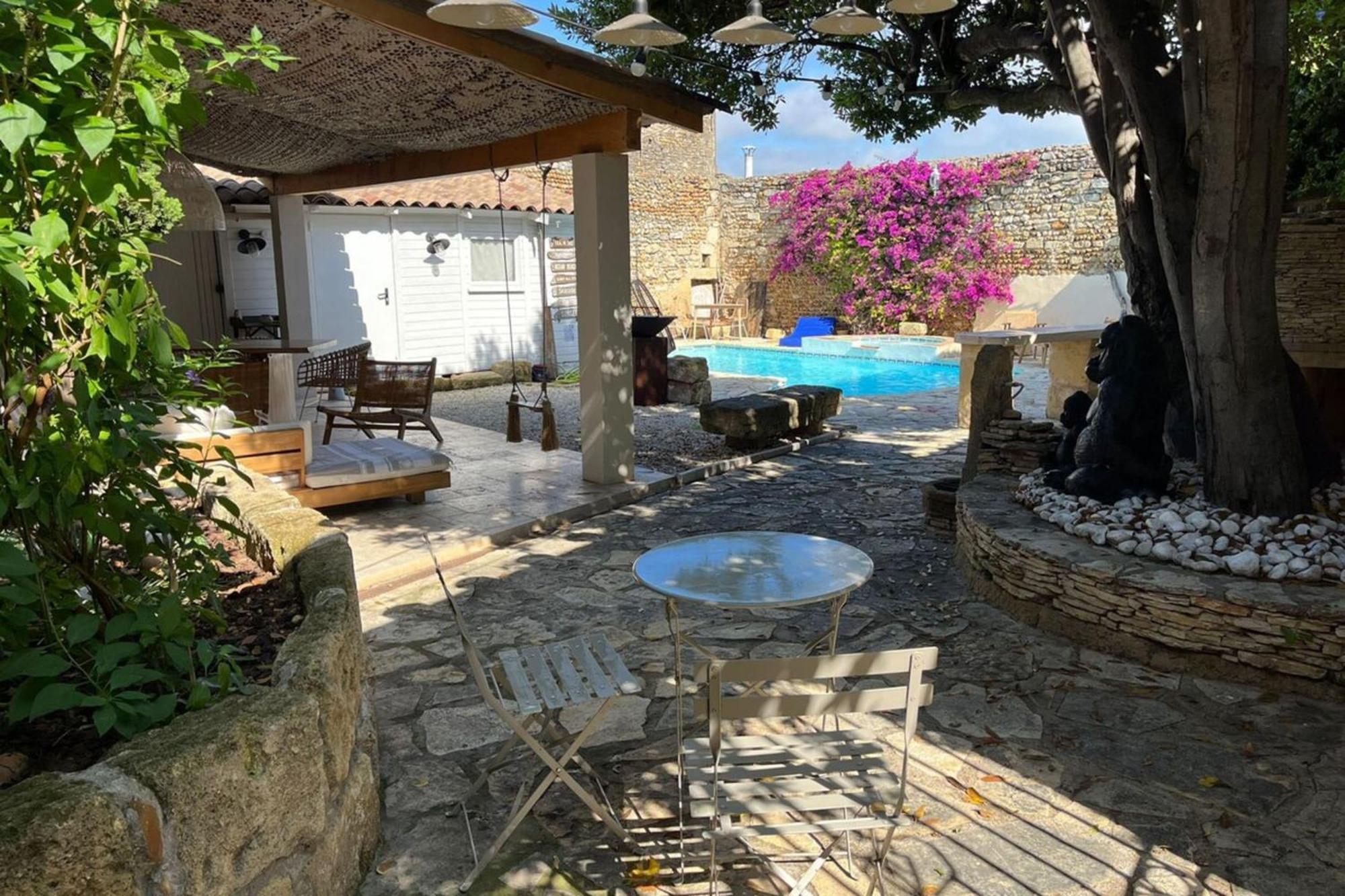 Casa Angel -Bohemian Villa With Swimming Pool And Air Conditioning! Vauvert Εξωτερικό φωτογραφία